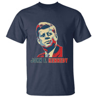 John F Kennedy American Flag US President T Shirt