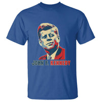 John F Kennedy American Flag US President T Shirt