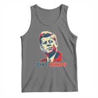 John F Kennedy American Flag US President Tank Top