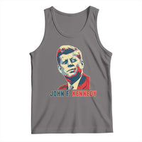 John F Kennedy American Flag US President Tank Top