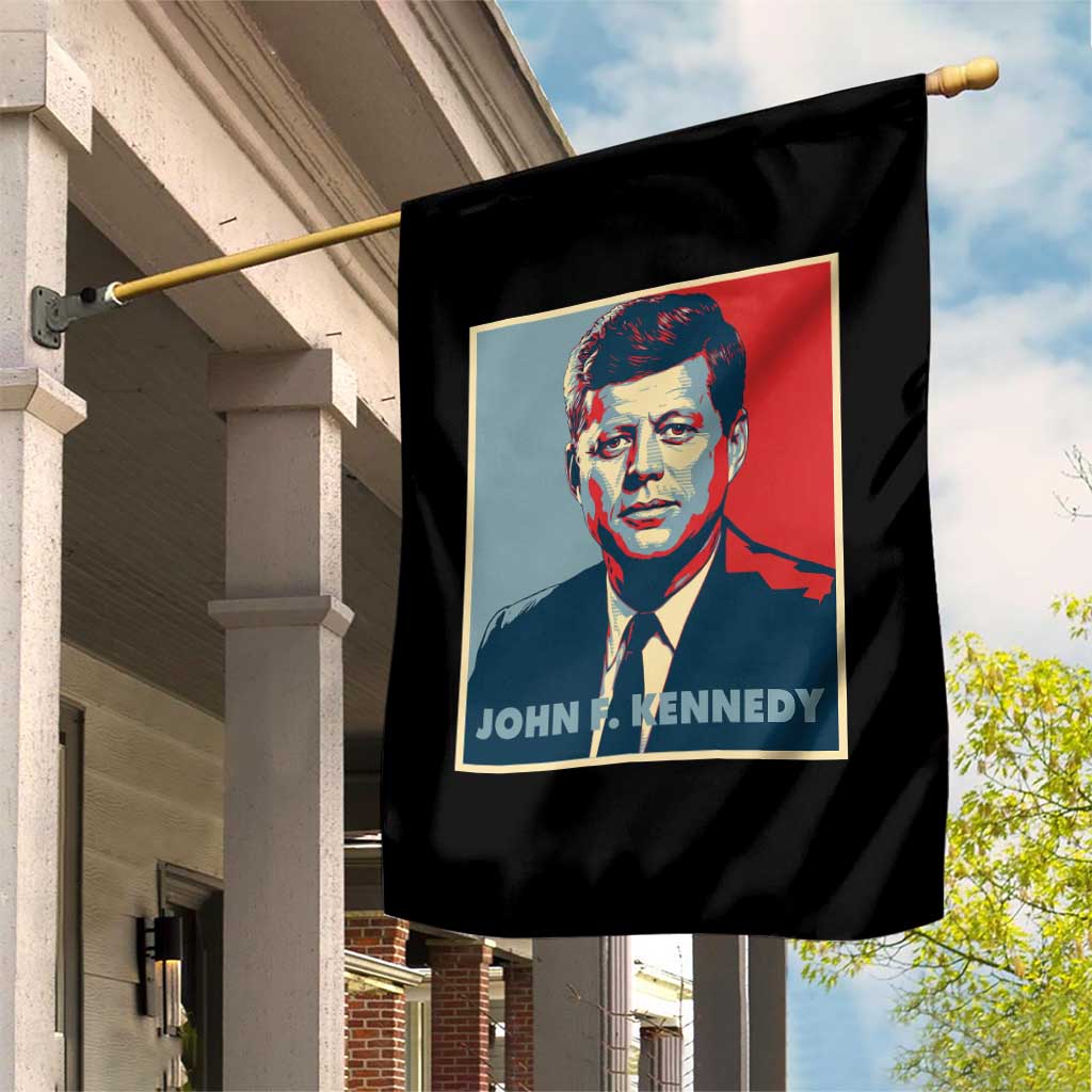 John F Kennedy Garden Flag American President History US Presidential Leader