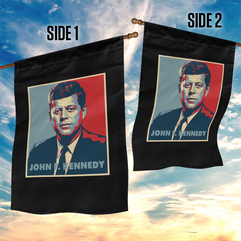 John F Kennedy Garden Flag American President History US Presidential Leader