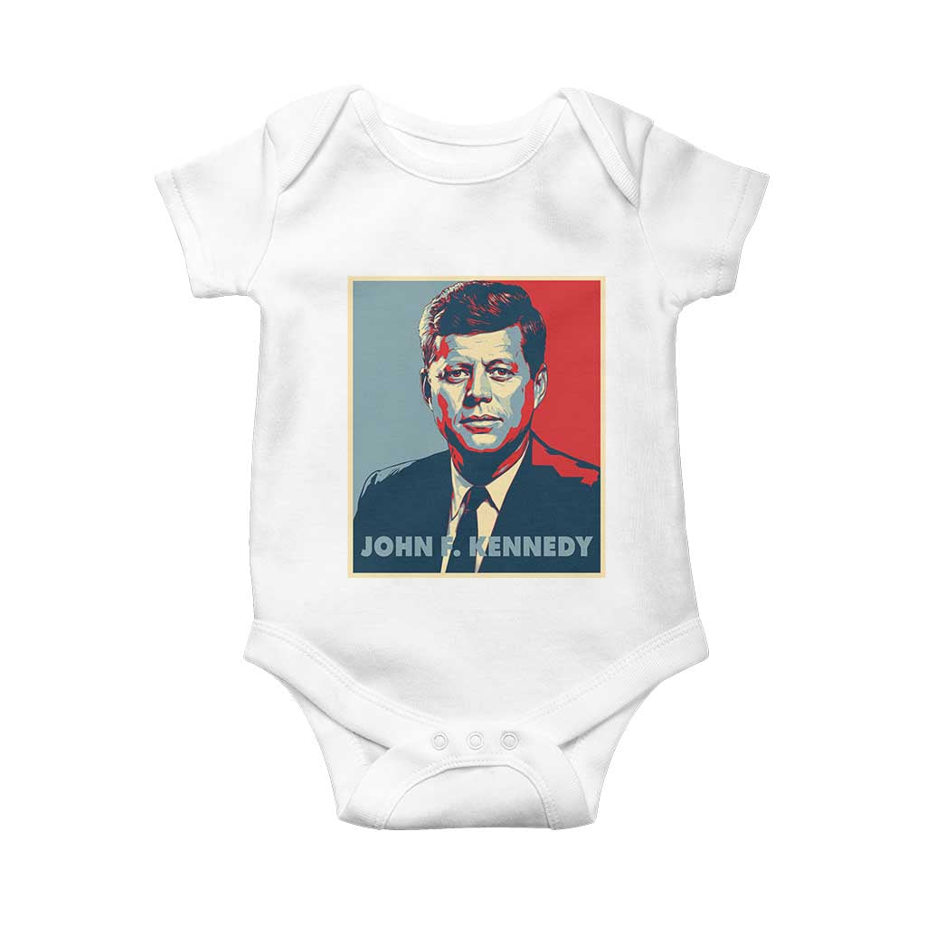 John F Kennedy Baby Onesie American President History US Presidential Leader