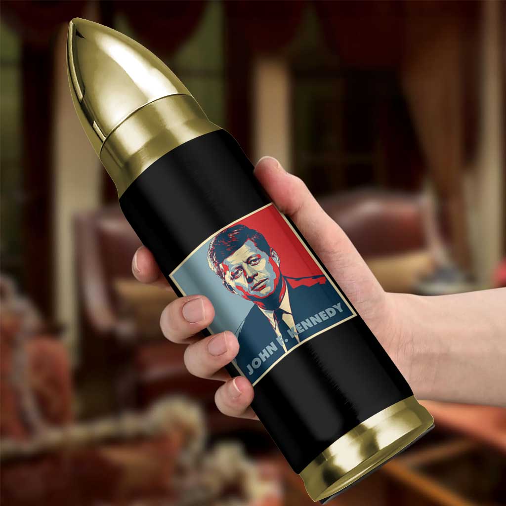 John F Kennedy Bullet Tumbler American President History US Presidential Leader