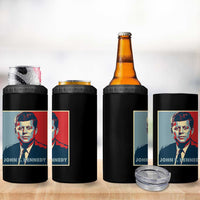 John F Kennedy 4 in 1 Can Cooler Tumbler American President History US Presidential Leader