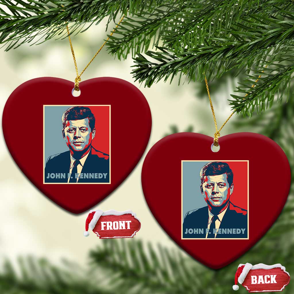 John F Kennedy Ceramic Ornament American President History US Presidential Leader