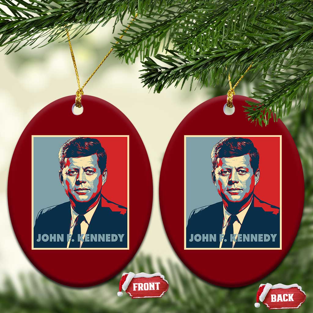 John F Kennedy Ceramic Ornament American President History US Presidential Leader