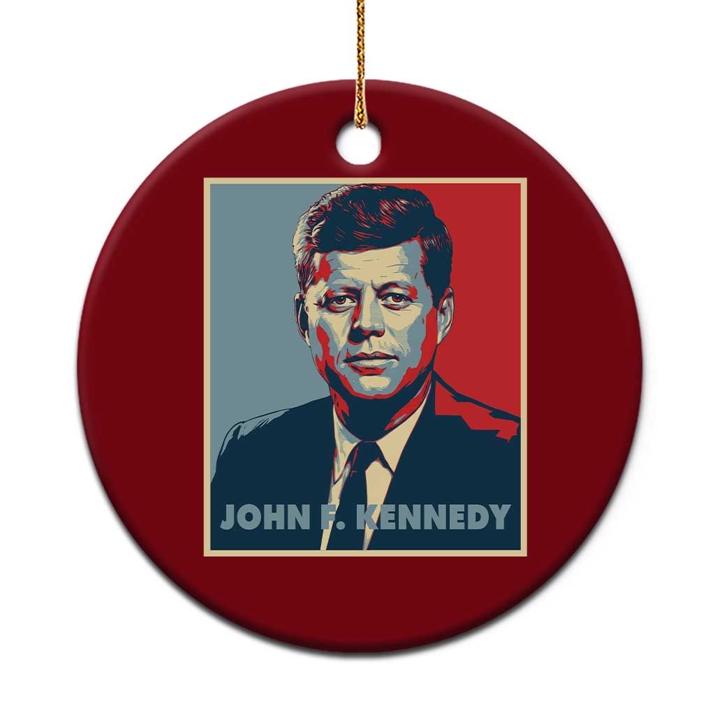 John F Kennedy Ceramic Ornament American President History US Presidential Leader