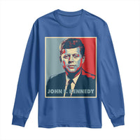 John F Kennedy Long Sleeve Shirt American President History US Presidential Leader