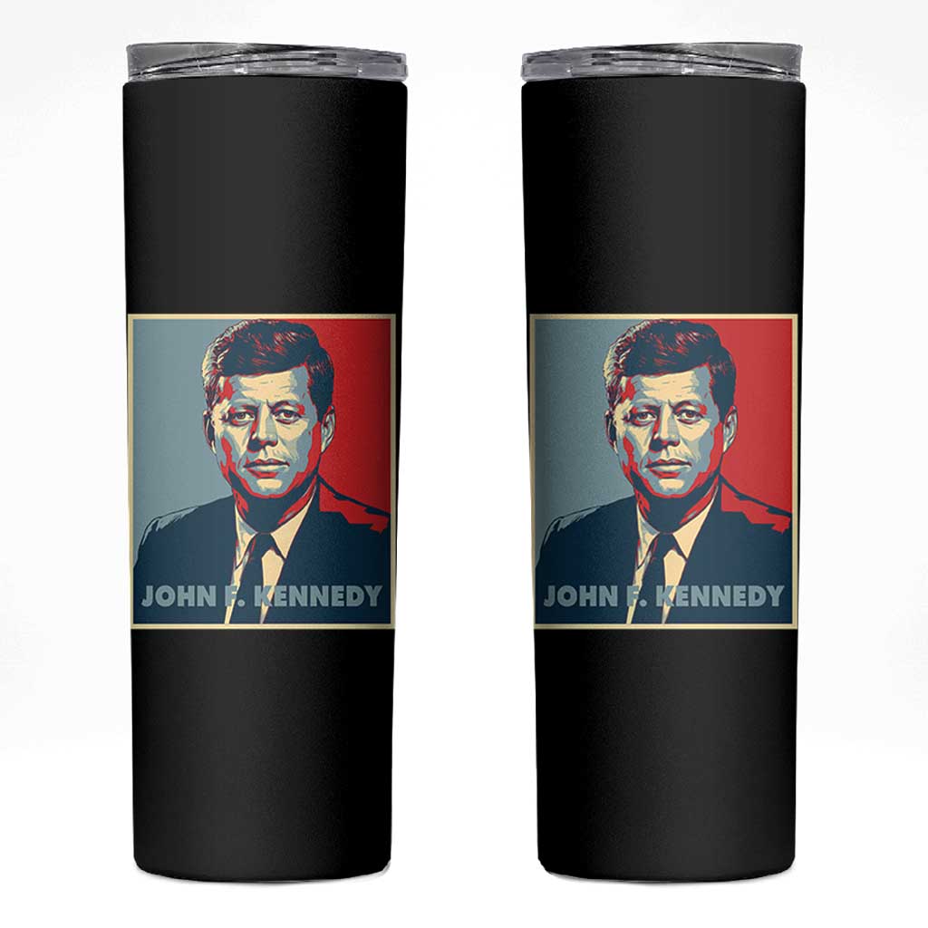 John F Kennedy Skinny Tumbler American President History US Presidential Leader