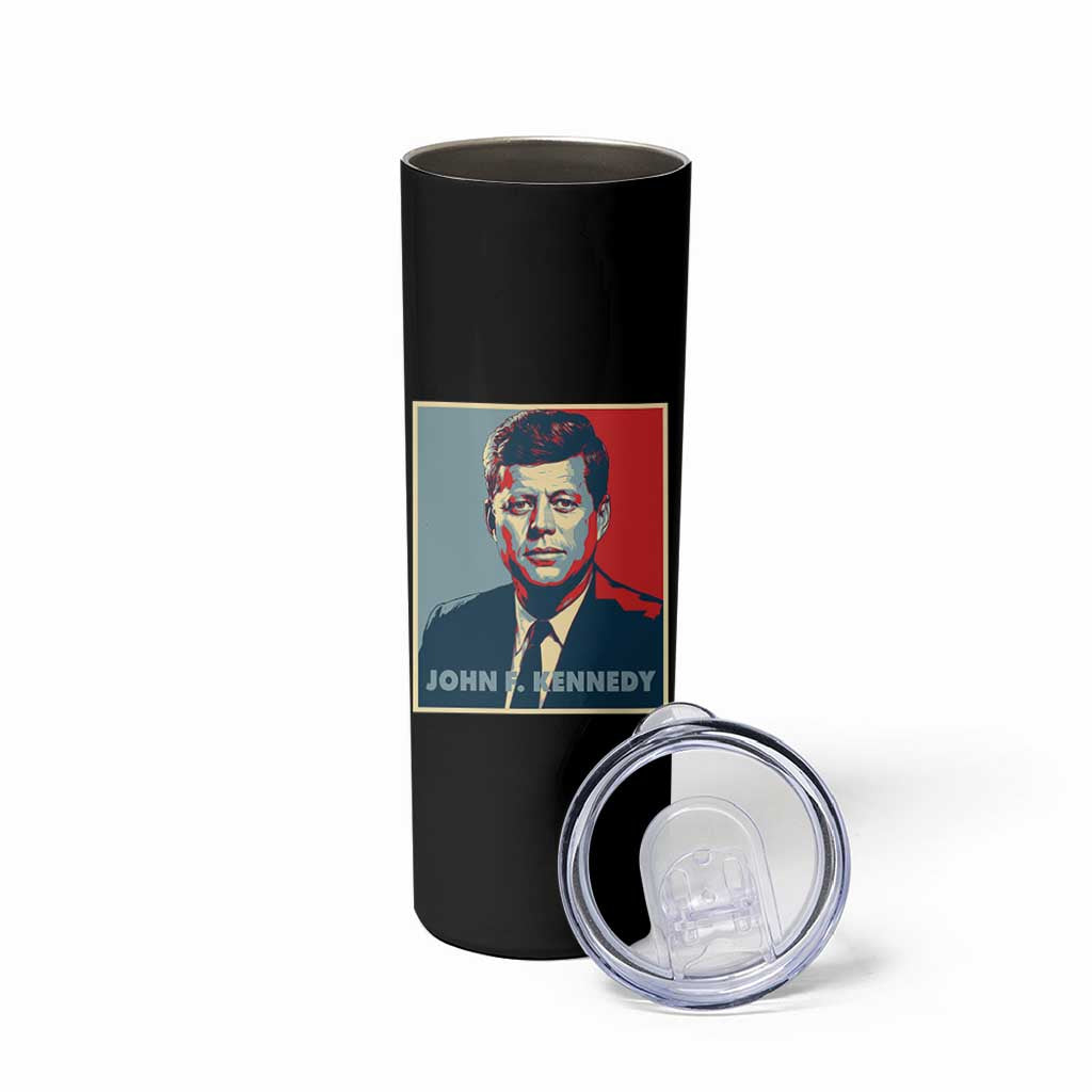 John F Kennedy Skinny Tumbler American President History US Presidential Leader