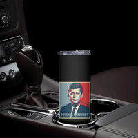 John F Kennedy Skinny Tumbler American President History US Presidential Leader