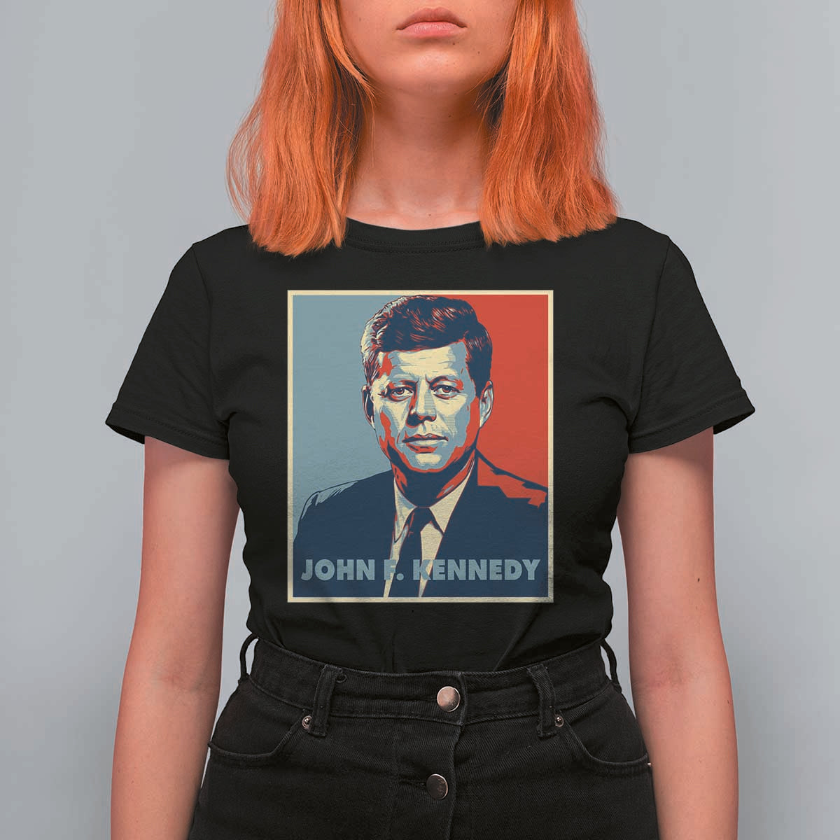 John F Kennedy T Shirt For Women American President History US Presidential Leader