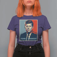 John F Kennedy T Shirt For Women American President History US Presidential Leader