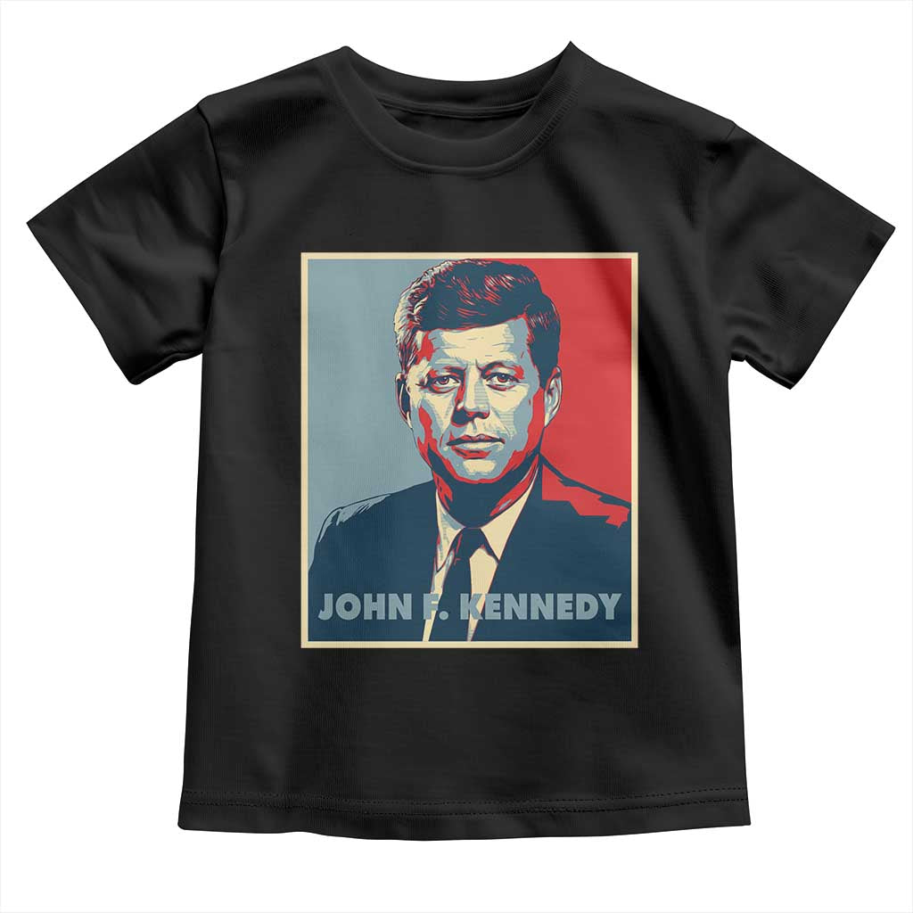 John F Kennedy Toddler T Shirt American President History US Presidential Leader