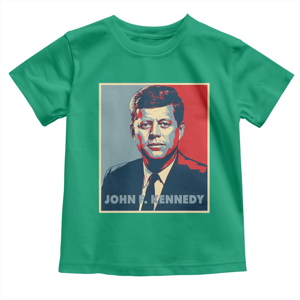 John F Kennedy Toddler T Shirt American President History US Presidential Leader