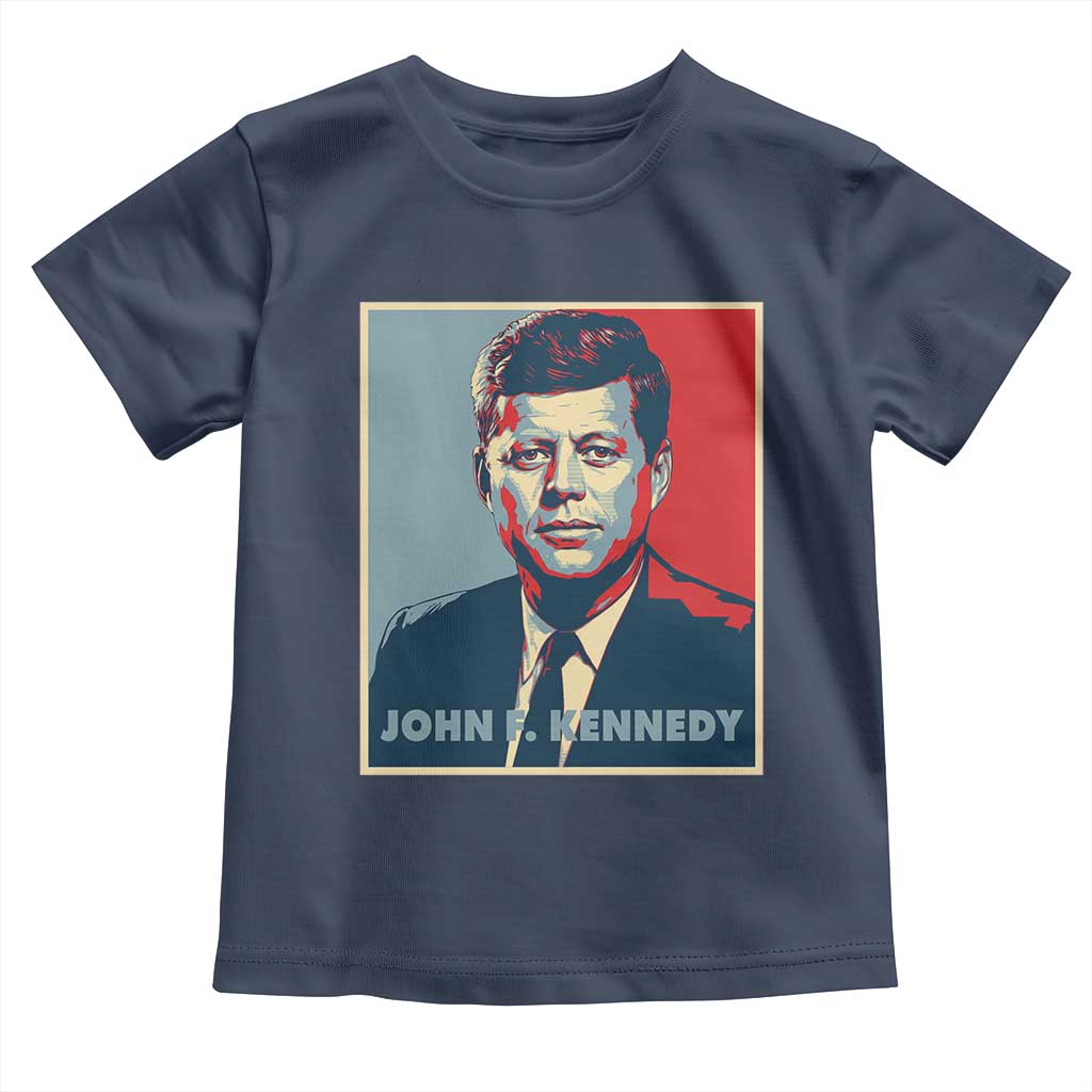 John F Kennedy Toddler T Shirt American President History US Presidential Leader