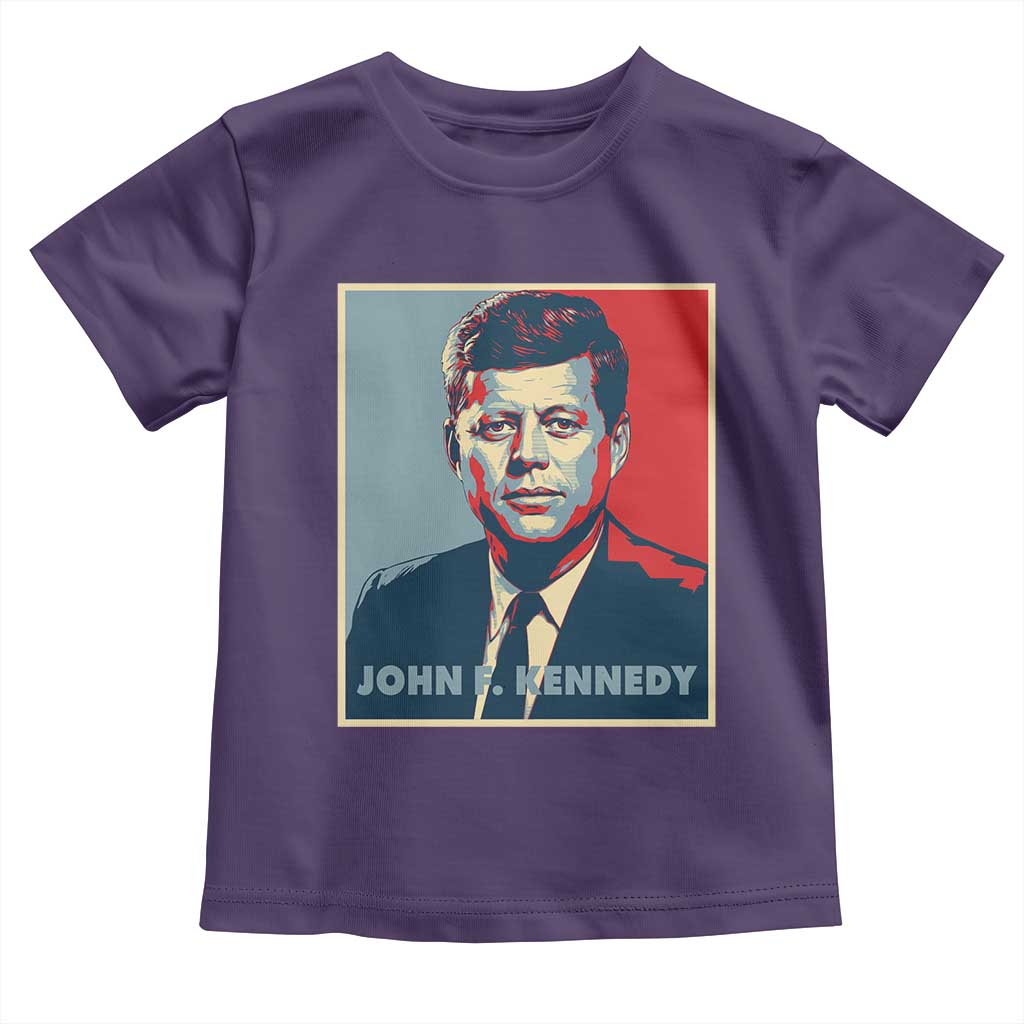 John F Kennedy Toddler T Shirt American President History US Presidential Leader