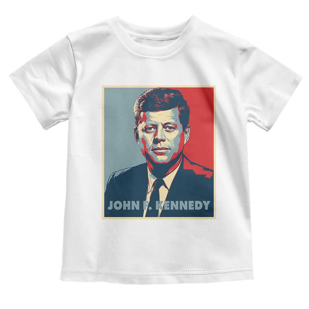 John F Kennedy Toddler T Shirt American President History US Presidential Leader