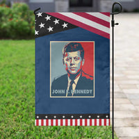 John F Kennedy Garden Flag American President History US Presidential Leader