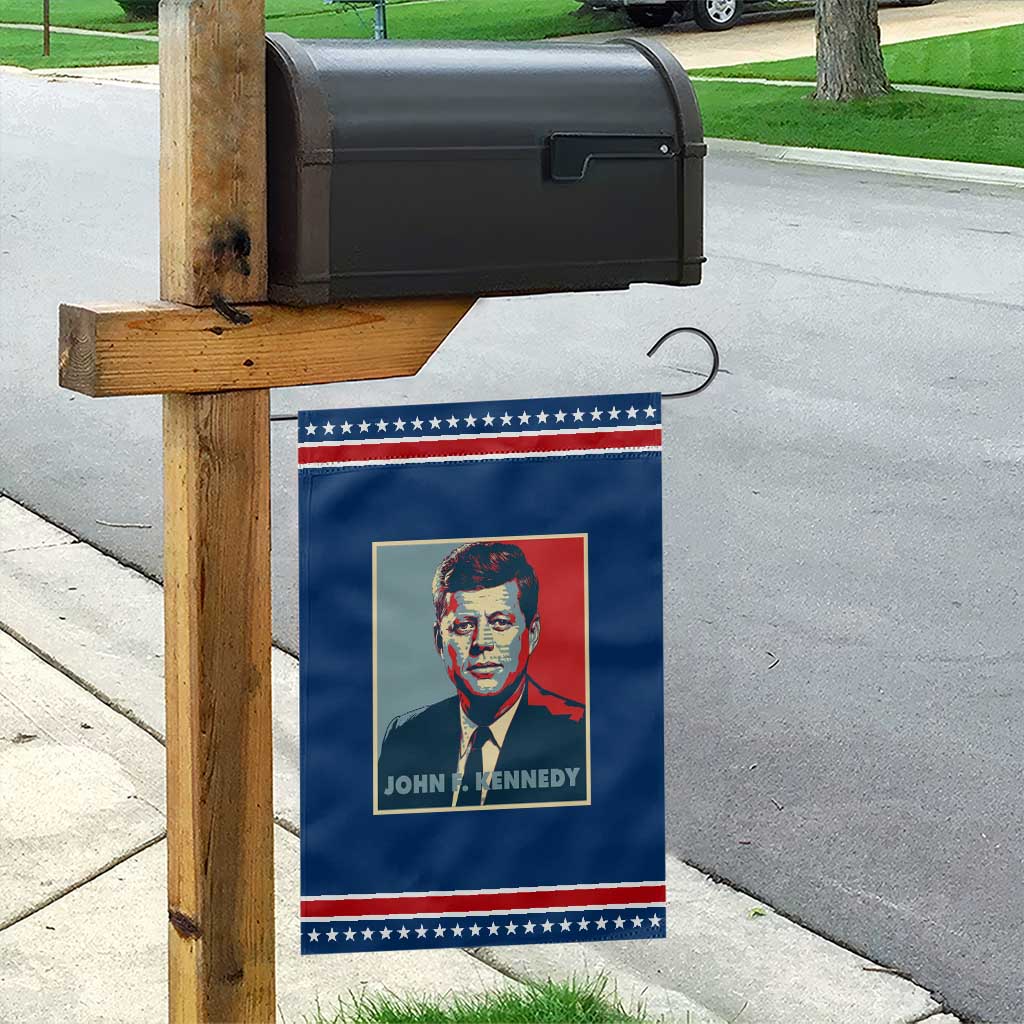 John F Kennedy Garden Flag American President History US Presidential Leader