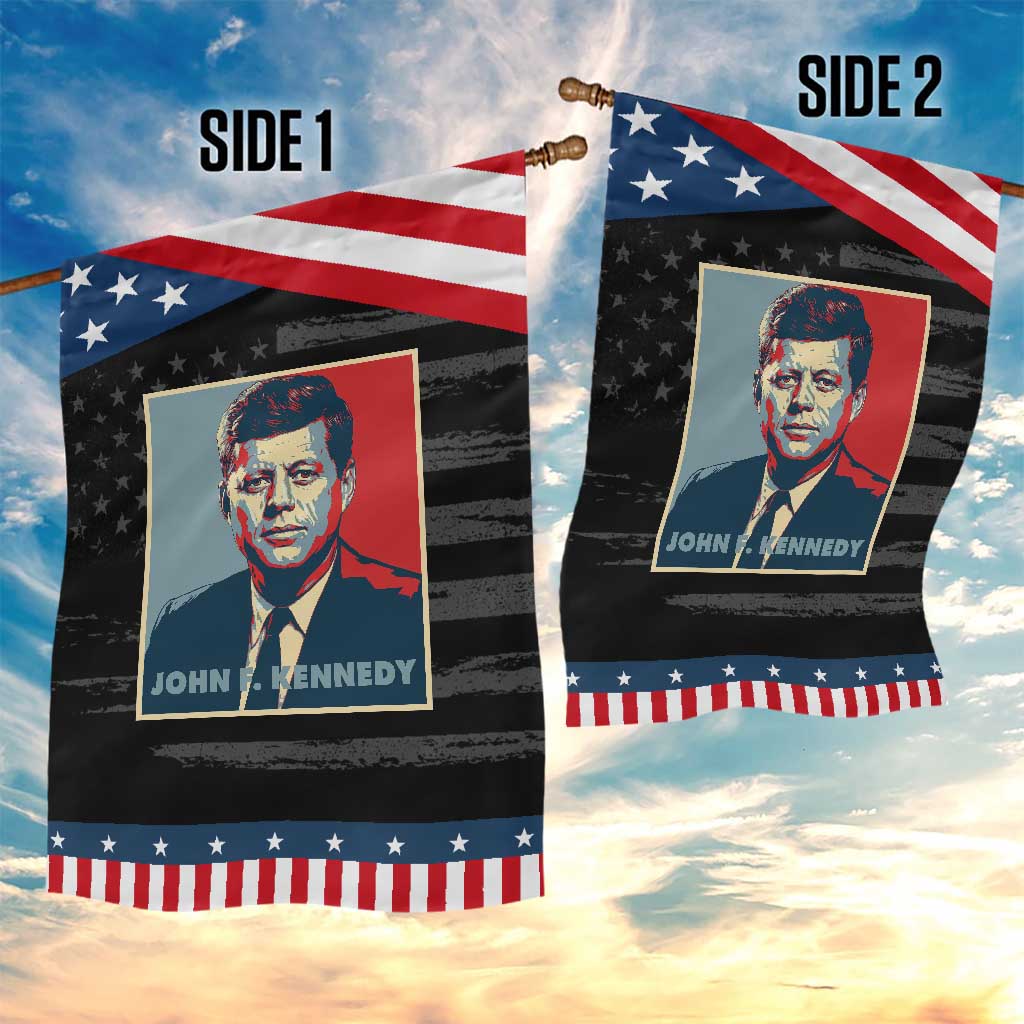 John F Kennedy Garden Flag American President History US Presidential Leader