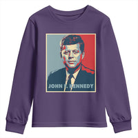 John F Kennedy Youth Sweatshirt American President History US Presidential Leader