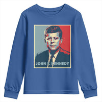 John F Kennedy Youth Sweatshirt American President History US Presidential Leader