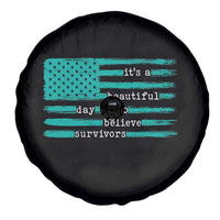 Sexual Assault Awareness Spare Tire Cover It's a Beautiful Day To Believe Survivors