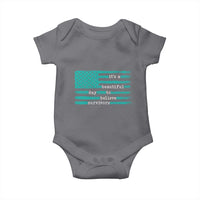 Sexual Assault Awareness Baby Onesie It's a Beautiful Day To Believe Survivors