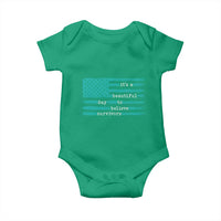 Sexual Assault Awareness Baby Onesie It's a Beautiful Day To Believe Survivors
