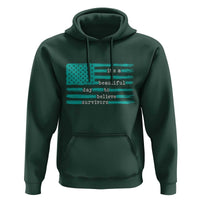 Sexual Assault Awareness Hoodie It's a Beautiful Day To Believe Survivors