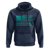 Sexual Assault Awareness Hoodie It's a Beautiful Day To Believe Survivors