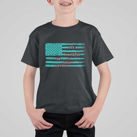 Sexual Assault Awareness T Shirt For Kid It's a Beautiful Day To Believe Survivors