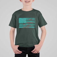 Sexual Assault Awareness T Shirt For Kid It's a Beautiful Day To Believe Survivors
