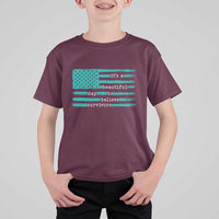 Sexual Assault Awareness T Shirt For Kid It's a Beautiful Day To Believe Survivors