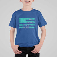 Sexual Assault Awareness T Shirt For Kid It's a Beautiful Day To Believe Survivors