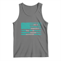 Sexual Assault Awareness Tank Top It's a Beautiful Day To Believe Survivors
