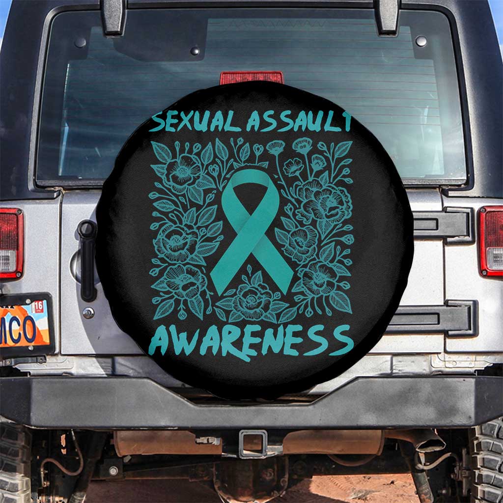 Sexual Assault Awareness Month Spare Tire Cover
