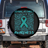 Sexual Assault Awareness Month Spare Tire Cover