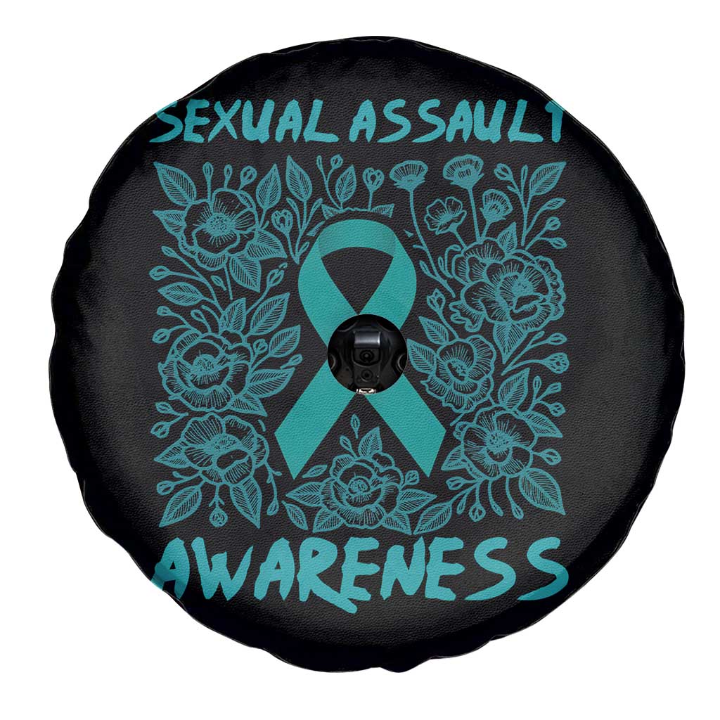 Sexual Assault Awareness Month Spare Tire Cover