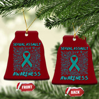 Sexual Assault Awareness Month Ceramic Ornament