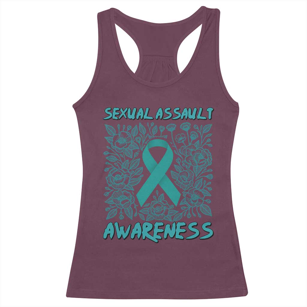 Sexual Assault Awareness Month Racerback Tank Top