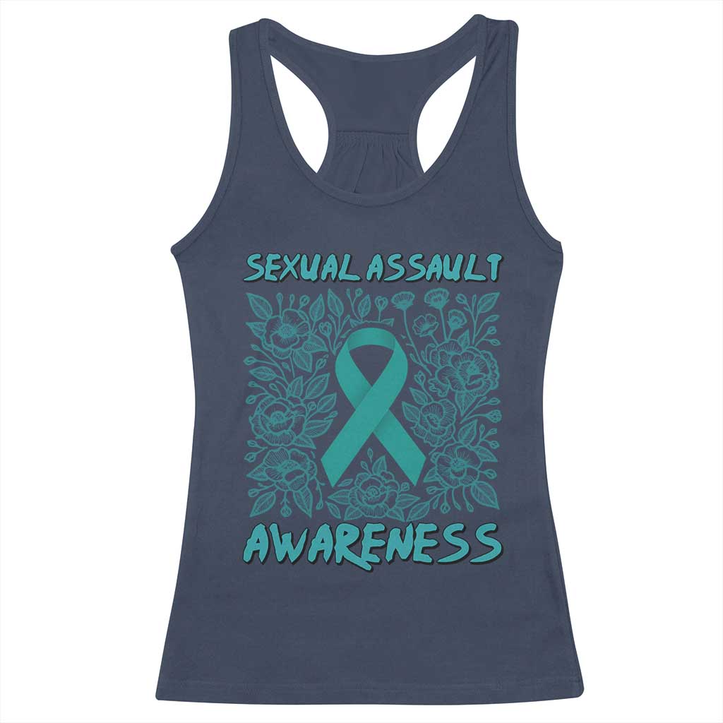 Sexual Assault Awareness Month Racerback Tank Top