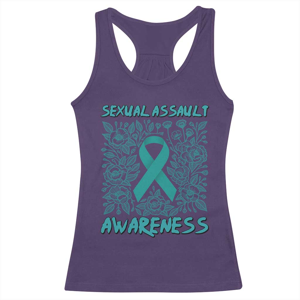 Sexual Assault Awareness Month Racerback Tank Top