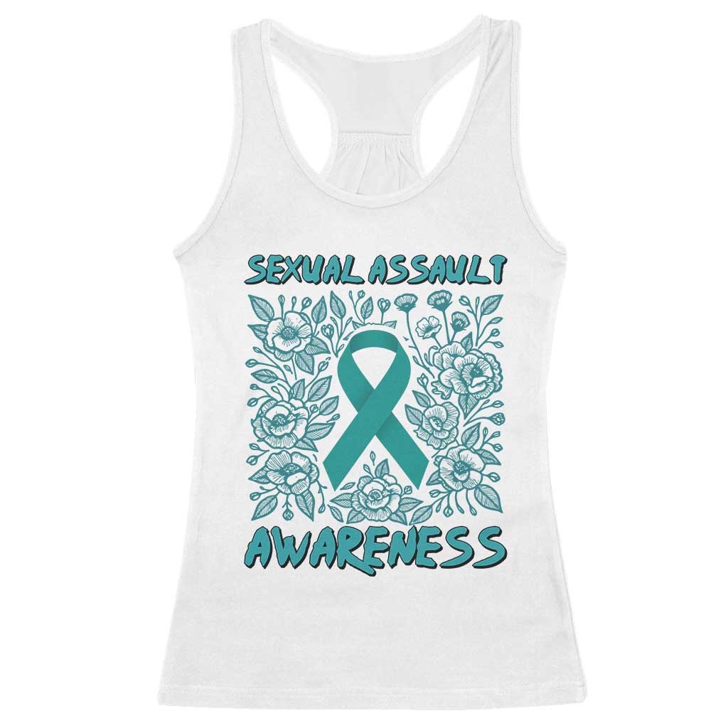 Sexual Assault Awareness Month Racerback Tank Top