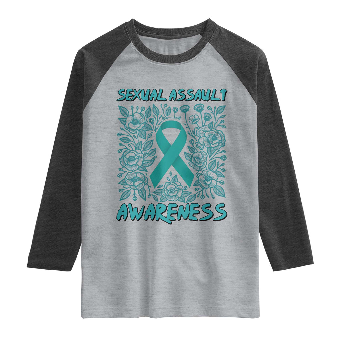 Sexual Assault Awareness Month Raglan Shirt