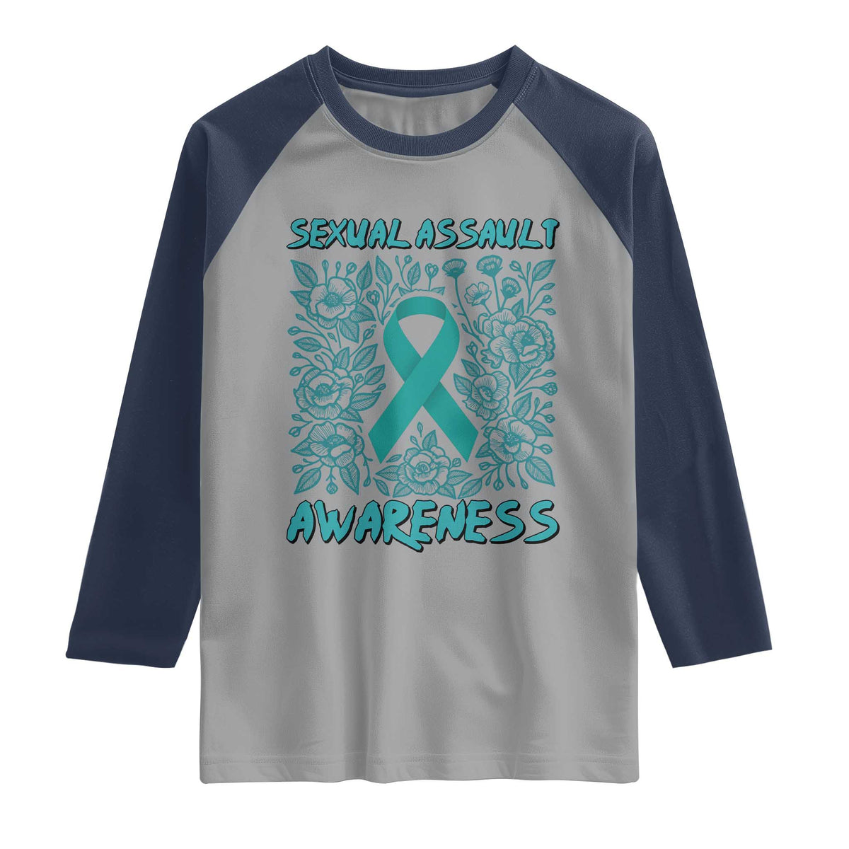Sexual Assault Awareness Month Raglan Shirt