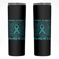 Sexual Assault Awareness Month Skinny Tumbler