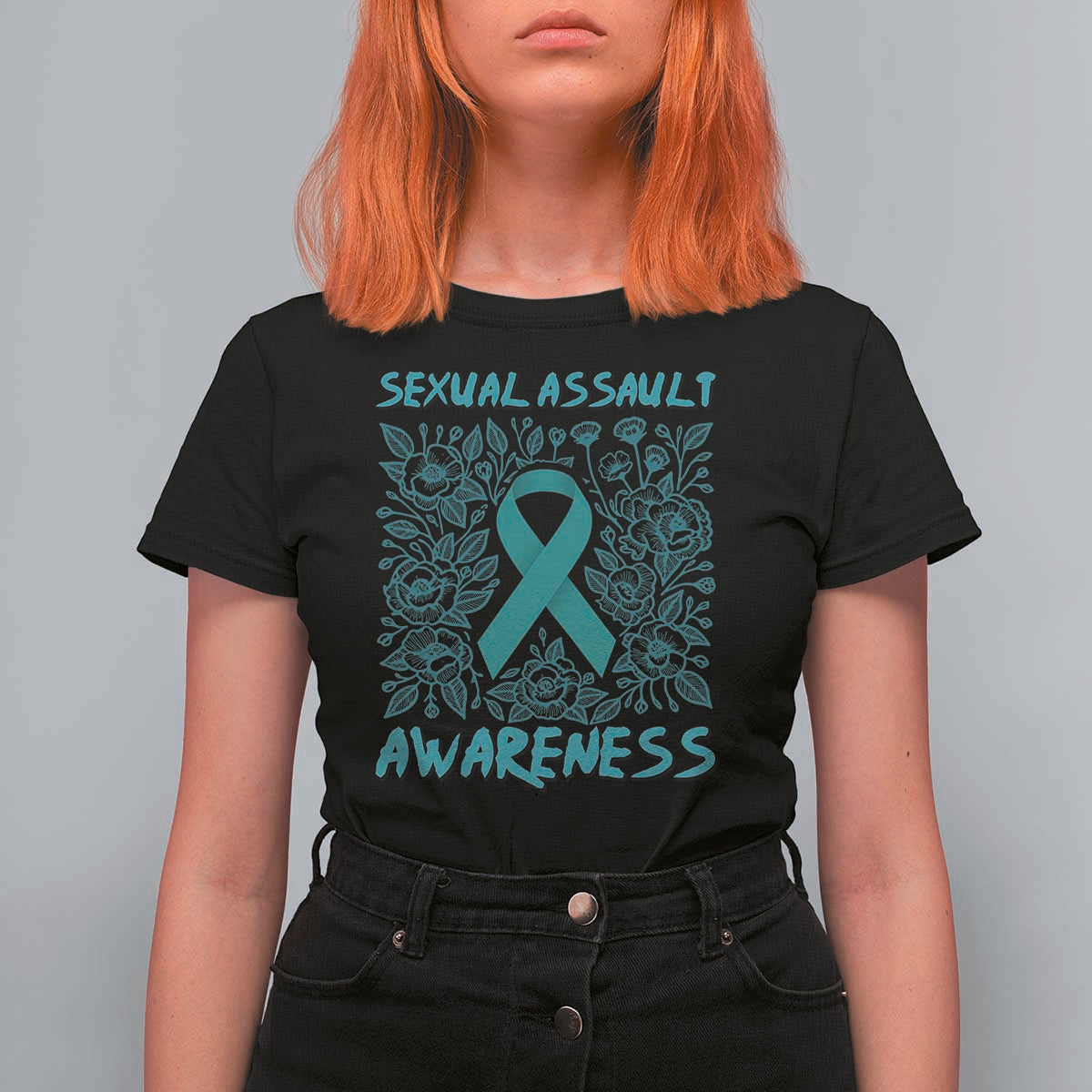 Sexual Assault Awareness Month T Shirt For Women